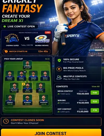 77lotterypro (77 lottery pro) fantasy cricket & matchday visual 3